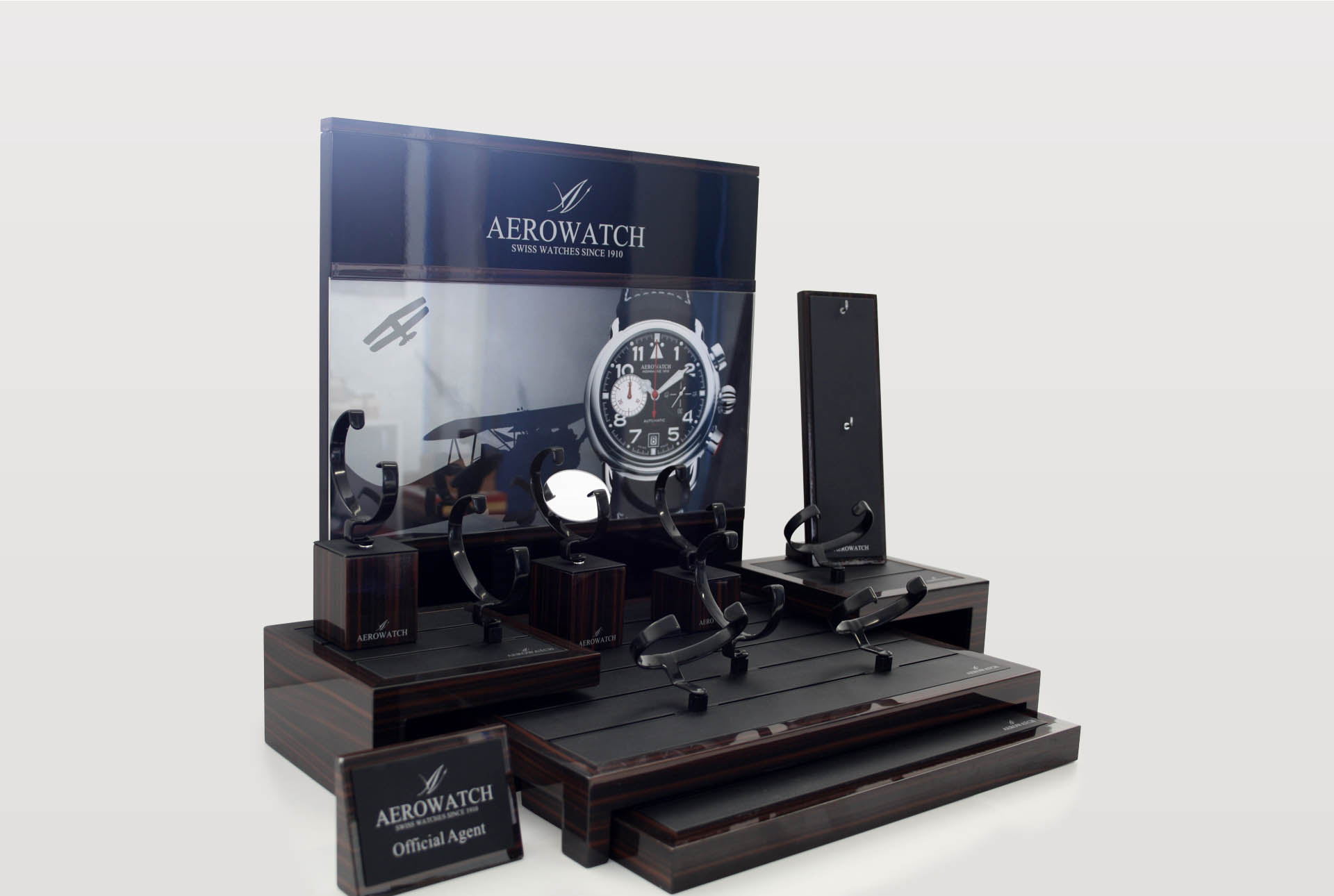 Aerowatch Uhrendisplay