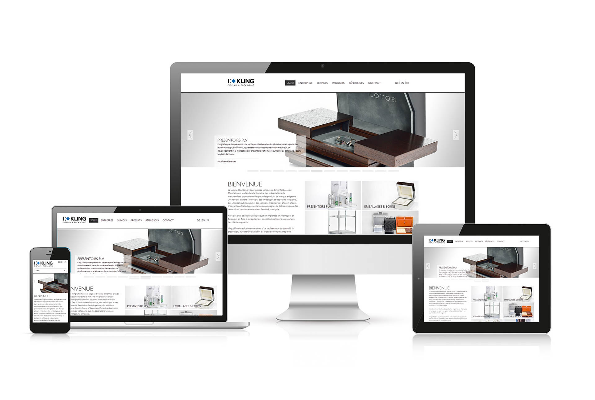 Grafikdesign Kling
