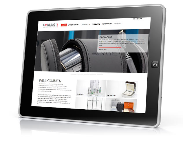 Kling Swiss Website